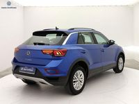Usata VW T-Roc Life 110 CV (80 kW) 2022 Blu SUV