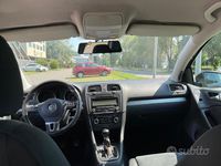 Usata VW Golf VI Highline 110 CV (80 kW) 2009 Nero Utilitaria