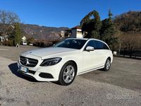 Usata Mercedes C220 Premium 170 CV (125 kW) 2016 Bianco Station wagon