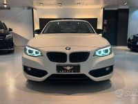 Usata BMW 218 Luxury Line 150 CV (110 kW) 2016 Bianco Coupé