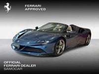 Usata Ferrari SF90 999 CV (734 kW) 2022 Blu/azzurro Cabrio