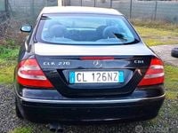 Usata Mercedes CLK270 Avantgarde 2004 Nero Berlina