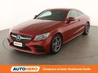 Usata Mercedes C200 Premium 184 CV (135 kW) 2020 Rosso Coupé