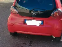 Usata Toyota Aygo 69 CV (50 kW) 2009 Rosso Utilitaria
