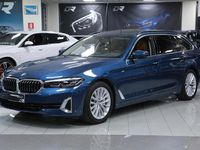 Usata BMW 530 Luxury Line 249 CV (183 kW) 2021 Blu Station wagon