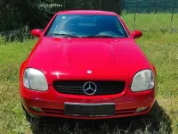 Usata Mercedes SLK200 136 CV (100 kW) 1998 Rosso Cabrio