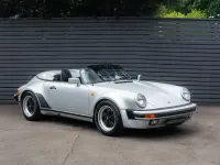 Usata Porsche 911 Speedster 217 CV (159 kW) 1989 Argento Cabrio