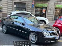 Usata Mercedes CLK320 224 CV (164 kW) 2009 Nero Cabrio