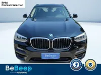 Usata BMW X3 Advantage 190 CV (139 kW) 2018 Nero metallizzato SUV