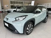 Usata Toyota Aygo X Trend 72 CV (52 kW) 2024 Cardamom green bitone SUV