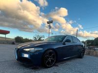 Usata Alfa Romeo Giulia Super 180 CV (132 kW) 2018 Blu Berlina