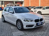 Usata BMW 120 Advantage 184 CV (135 kW) 2018 Bianco Utilitaria