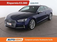 Usata Audi S5 354 CV (260 kW) 2017 Blu/azzurro Coupé
