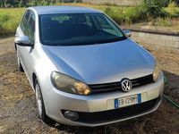 Usata VW Golf VI Trendline 105 CV (77 kW) 2010 Argento Utilitaria