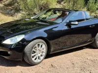 Usata Mercedes SLK350 272 CV (200 kW) 2004 Nero Cabrio