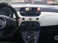 Usata Fiat 500 Lounge 69 CV (50 kW) 2011 Bianco Berlina