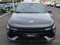 Usata Hyundai Kona N Line 141 CV (103 kW) 2024 Grigio SUV