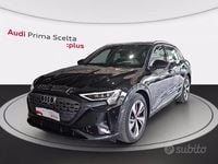Usata Audi Q8 e-tron S-Line 300 kW (408 CV) 2023 Nero mythos SUV