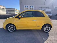 Usata Fiat 500 100 CV (73 kW) 2009 Giallo Cabrio