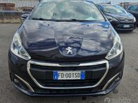 Usata Peugeot 208 Access 85 CV (62 kW) 2016 Blu Utilitaria