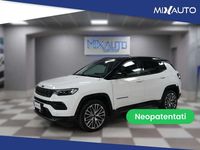 Usata Jeep Compass Summit 131 CV (96 kW) 2025 Bicolore bianco / tetto nero SUV