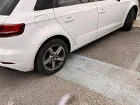Usata Audi A3 Sport 116 CV (85 kW) 2018 Bianco Berlina