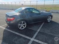 Usata Mercedes SLK200 184 CV (135 kW) 2013 Grigio Cabrio