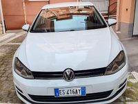 Usata VW Golf VII 105 CV (77 kW) 2013 Bianco Berlina
