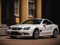 Usata Mercedes SL550 388 CV (285 kW) 2007 Bianco Cabrio