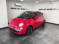 Usata Fiat 500 75 CV (55 kW) 2010 Rosso Cabrio