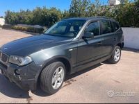 Usata BMW X3 150 CV (110 kW) 2006 Verde SUV