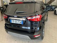 Usata Ford Ecosport Titanium 99 CV (72 kW) 2018 Nero SUV