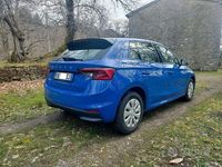 Usata Skoda Fabia Ambition 95 CV (69 kW) 2021 Blu/azzurro Berlina