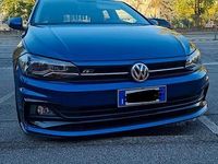 Usata VW Polo Highline 95 CV (69 kW) 2018 Blu/azzurro Utilitaria