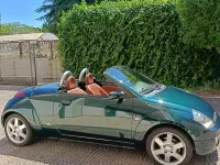 Usata Ford StreetKa 95 CV (69 kW) 2003 Verde Cabrio