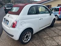 Usata Fiat 500 95 CV (69 kW) 2013 Bianco Cabrio