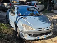 Usata Peugeot 206 CC 90 CV (66 kW) 2001 Grigio Cabrio