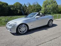 Usata Mercedes SLK200 Sport Edition 184 CV (135 kW) 2009 Grigio Cabrio