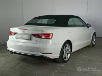 Usata Audi A3 Cabriolet Sport 116 CV (85 kW) 2018 Bianco Cabrio