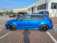Usata Audi RS3 Ambiente 400 CV (294 kW) 2017 Blu ara effetto cristallo Berlina