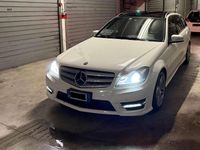 Usata Mercedes C250 AMG 204 CV (150 kW) 2012 Bianco Station wagon