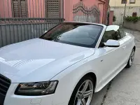 Usata Audi A5 Cabriolet S-Line 211 CV (155 kW) 2009 Bianco Cabrio