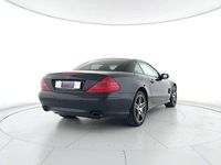 Usata Mercedes SL500 Avantgarde 306 CV (225 kW) 2001 Blu Cabrio