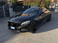 Usata Mercedes C220 Premium Plus 170 CV (125 kW) 2017 Nero Coupé