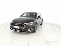 Usata Audi A3 Advanced Plus 110 CV (80 kW) 2023 Nero mythos metallizzato Berlina
