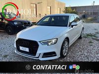 Usata Audi A3 Ambiente 116 CV (85 kW) 2017 Bianco Berlina