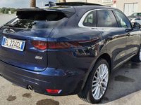 Usata Jaguar F-Pace S 300 CV (220 kW) 2017 Blu/azzurro SUV