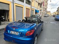 Usata Peugeot 206 60 CV (44 kW) 2005 Blu Cabrio