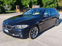 Usata BMW 525 Luxury Line 218 CV (160 kW) 2014 Blu/azzurro Station wagon