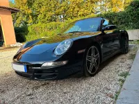 Usata Porsche 997 355 CV (261 kW) 2006 Nero Cabrio